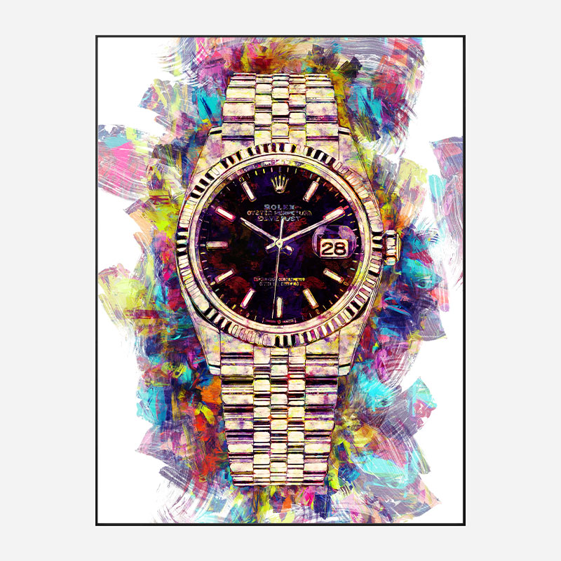 Rolex Datejust Art Print