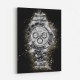 Rolex Daytona Watch Splatter Art Print