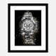 Rolex Daytona Watch Splatter Art Print