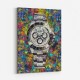 Rolex Daytona Abstract Art Print