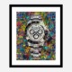 Rolex Daytona Abstract Art Print