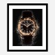 Patek Aquanaut Gold Abstract Art Print