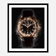 Patek Aquanaut Gold Abstract Art Print