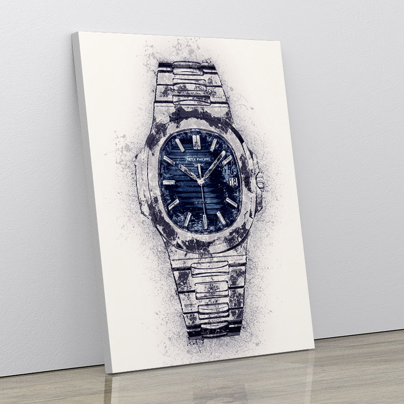 Patek Nautilus Abstract Art Print