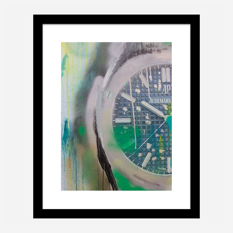 AP Green Abstract Art Print AP Green Abstract Art Print
