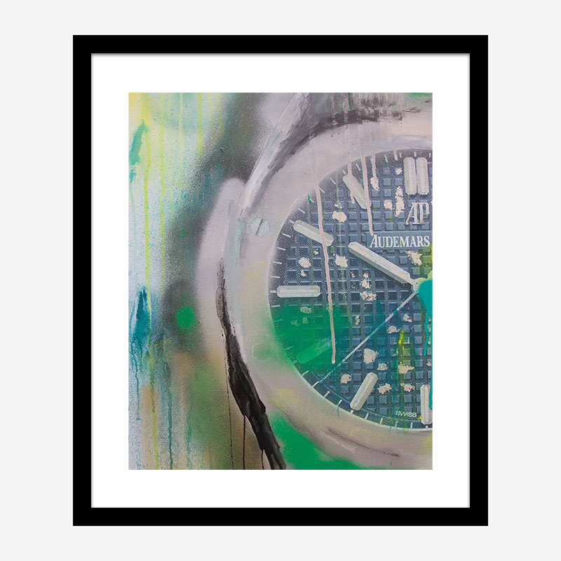 AP Green Abstract Art Print AP Green Abstract Art Print