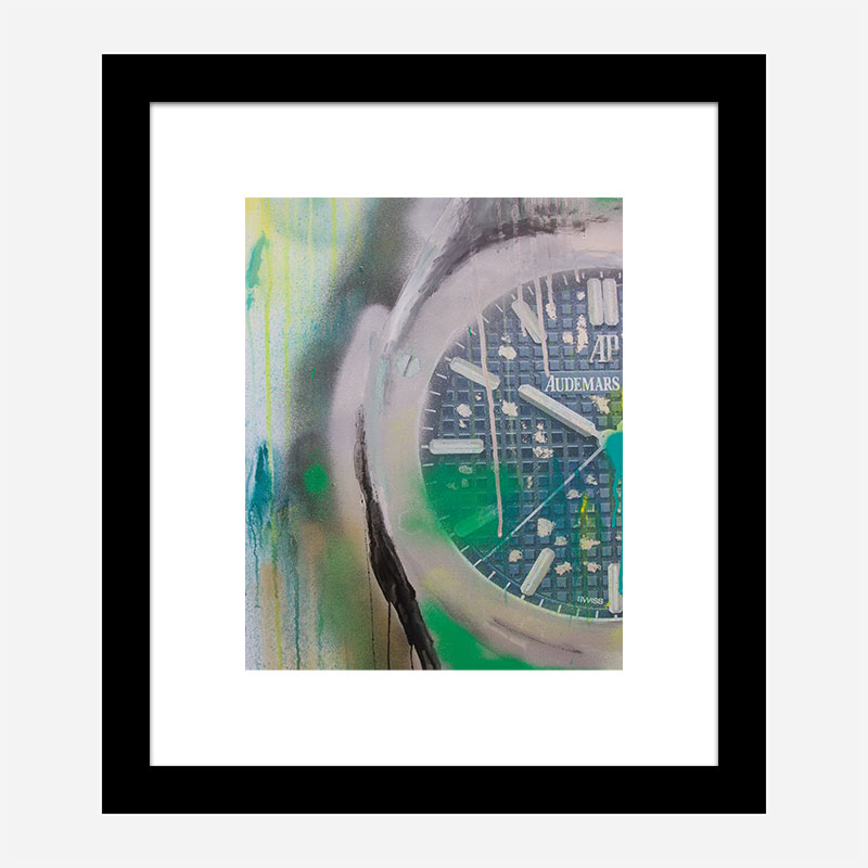 AP Green Abstract Art Print AP Green Abstract Art Print