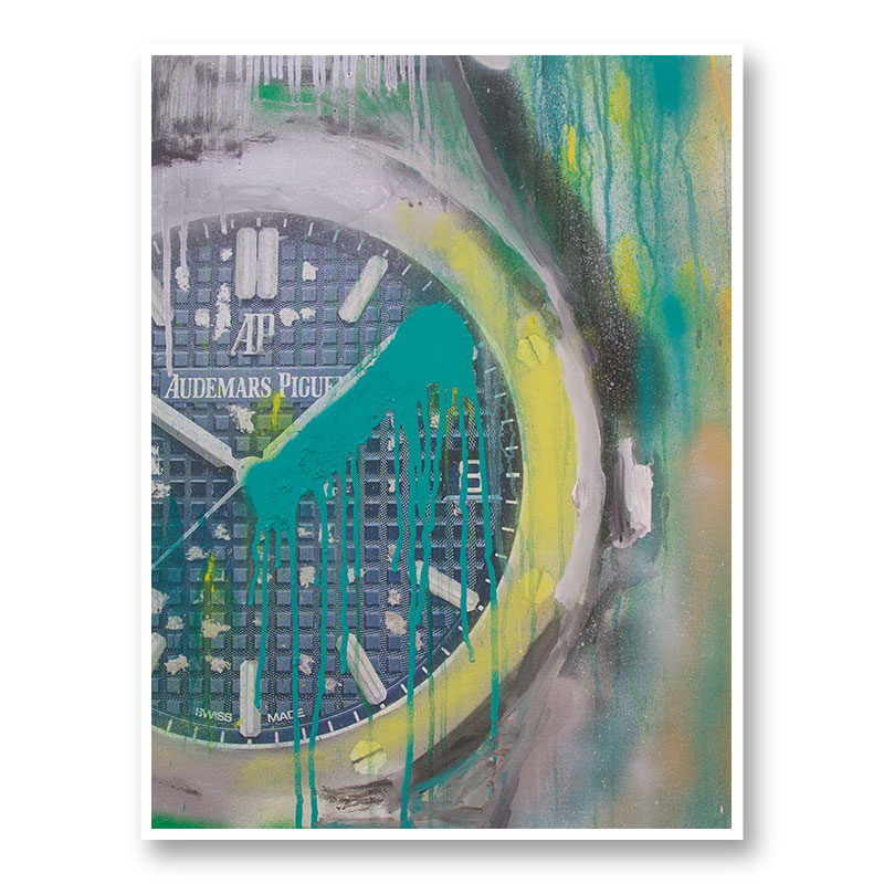AP Green and Yellow Abstract Art Print AP Green and Yellow Abstract Art Print