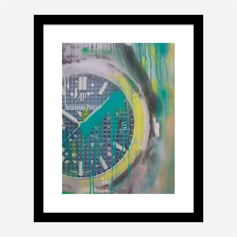 AP Green and Yellow Abstract Art Print AP Green and Yellow Abstract Art Print