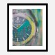 AP Green and Yellow Abstract Art Print AP Green and Yellow Abstract Art Print