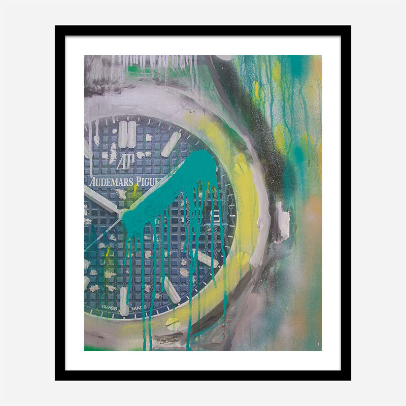 AP Green and Yellow Abstract Art Print AP Green and Yellow Abstract Art Print