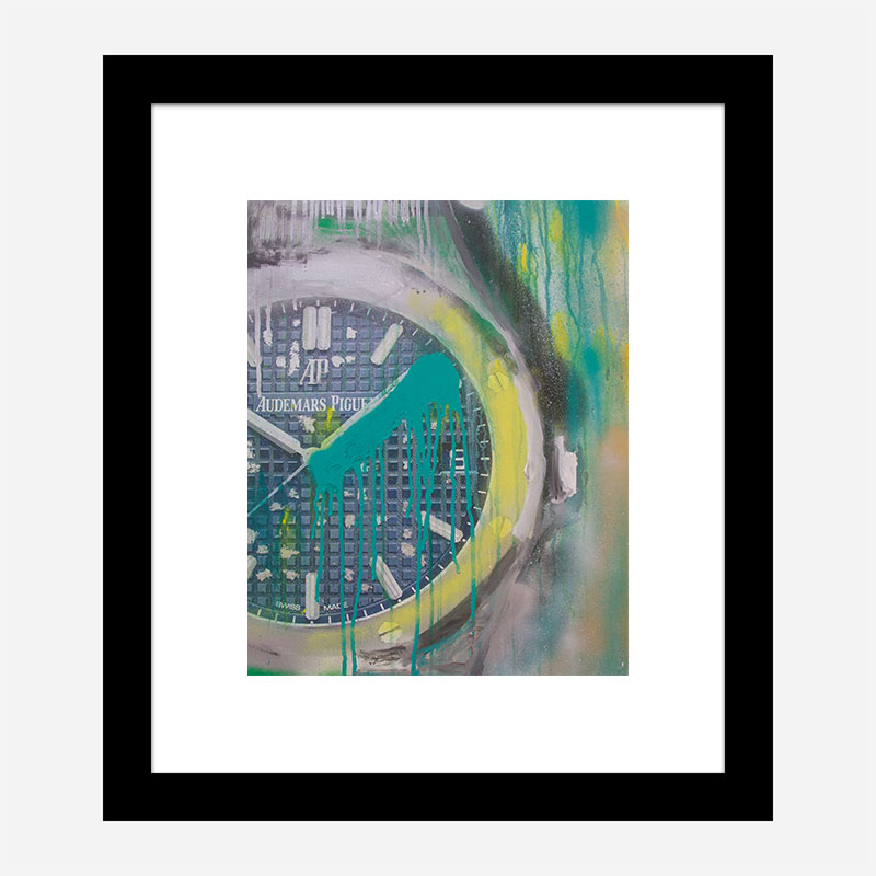 AP Green and Yellow Abstract Art Print AP Green and Yellow Abstract Art Print