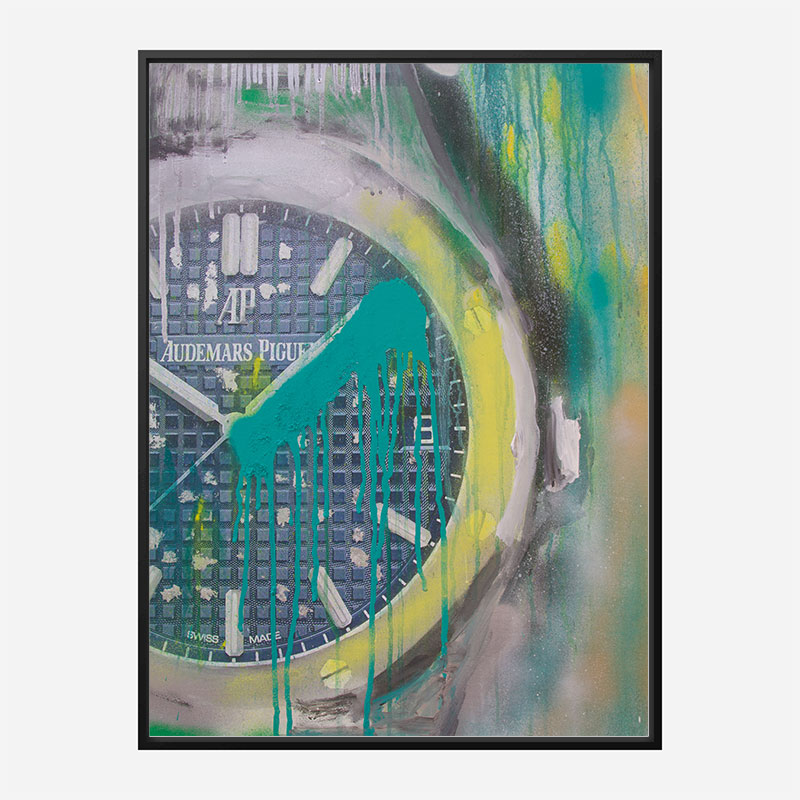 AP Green and Yellow Abstract Art Print AP Green and Yellow Abstract Art Print