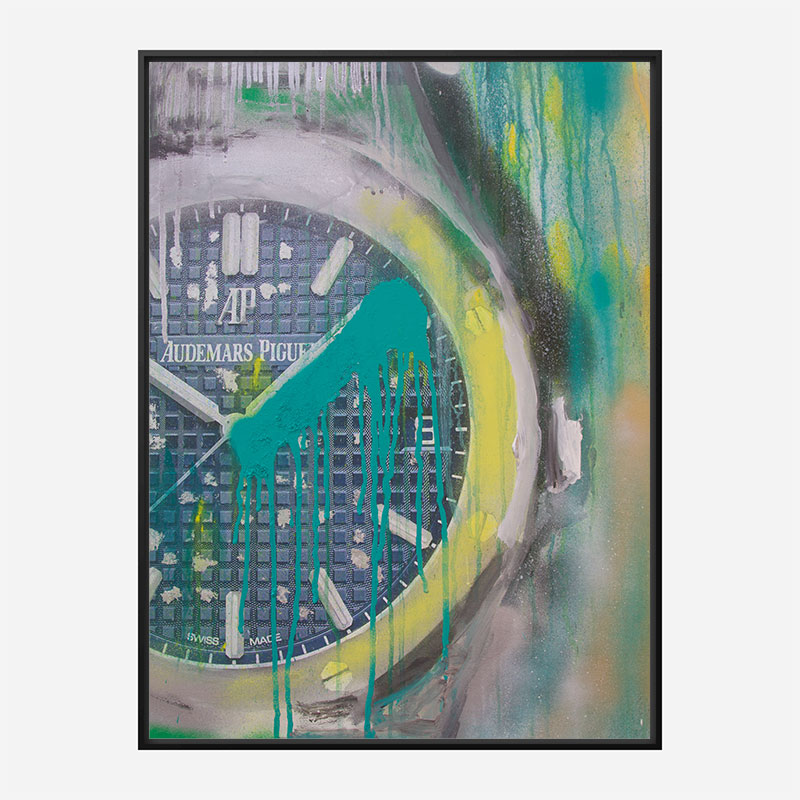 AP Green and Yellow Abstract Art Print AP Green and Yellow Abstract Art Print