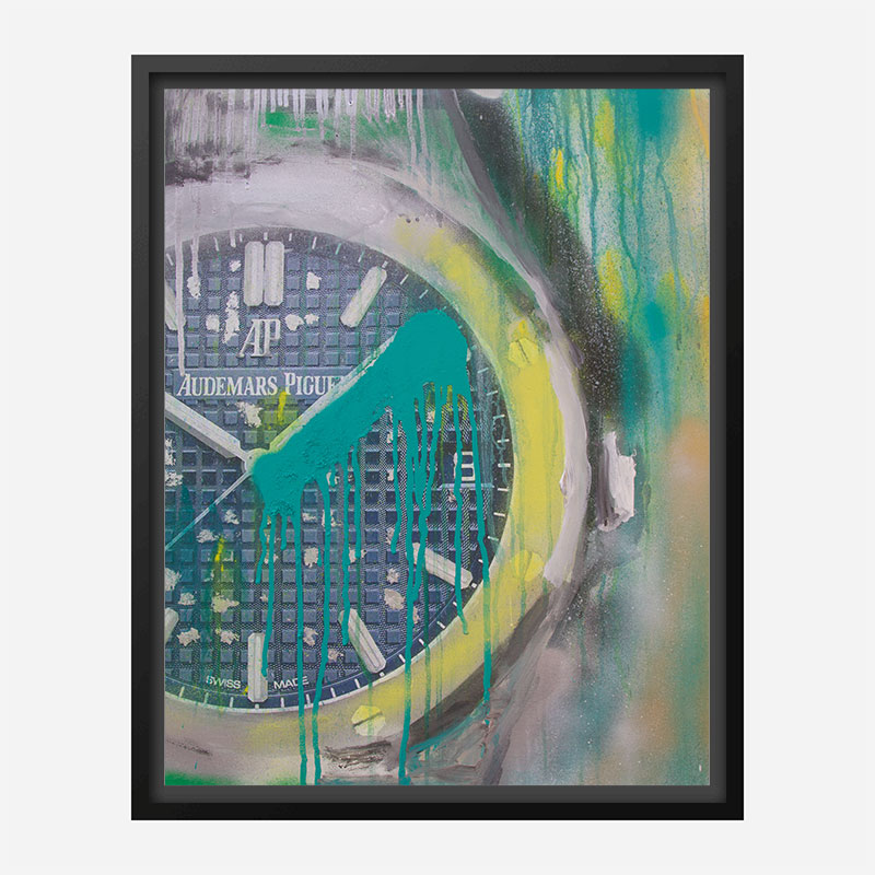 AP Green and Yellow Abstract Art Print AP Green and Yellow Abstract Art Print