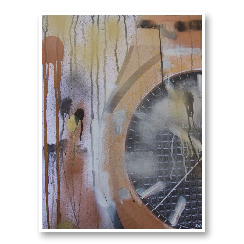 AP Gold Abstract Art Print AP Gold Abstract Art Print