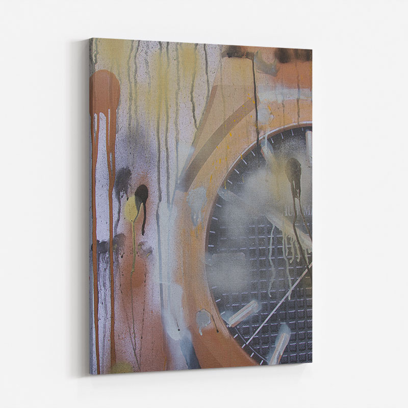 AP Gold Abstract Art Print AP Gold Abstract Art Print