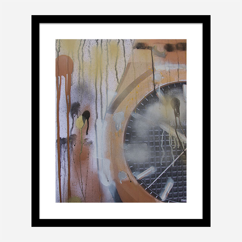 AP Gold Abstract Art Print AP Gold Abstract Art Print