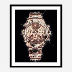 Daytona Everose Abstract Art Print