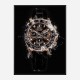 Daytona Rose Gold Abstract Art Print