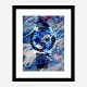 Daytona Liquid Abstract Art Print