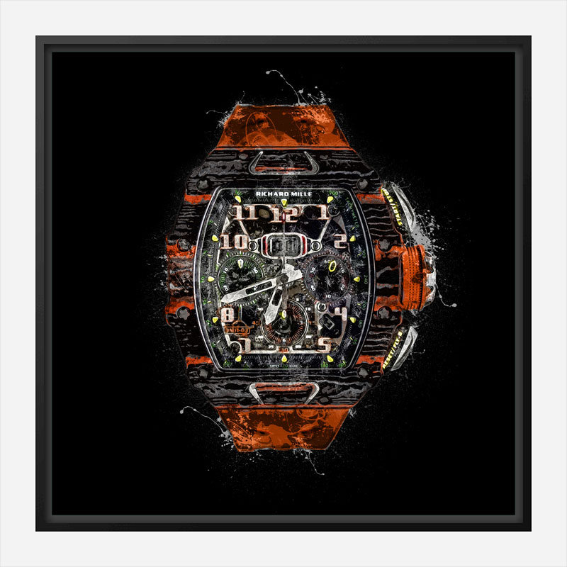 RM 11 Watch Grunge Wall Art Print