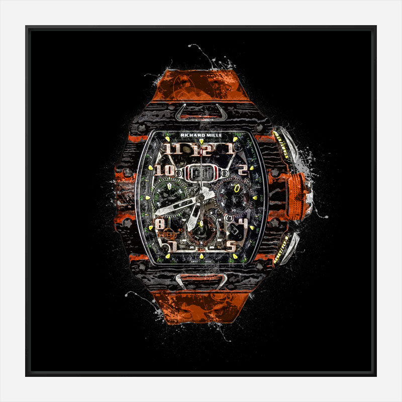 RM 11 Watch Grunge Wall Art Print