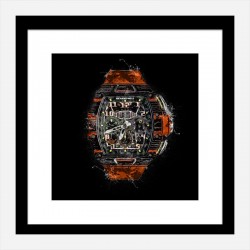 RM 11 Watch Grunge Wall Art Print