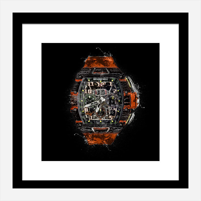 RM 11 Watch Grunge Wall Art Print