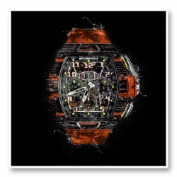 RM 11 Watch Grunge Wall Art Print