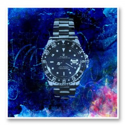 GMT Master Abstract Wall Art Print