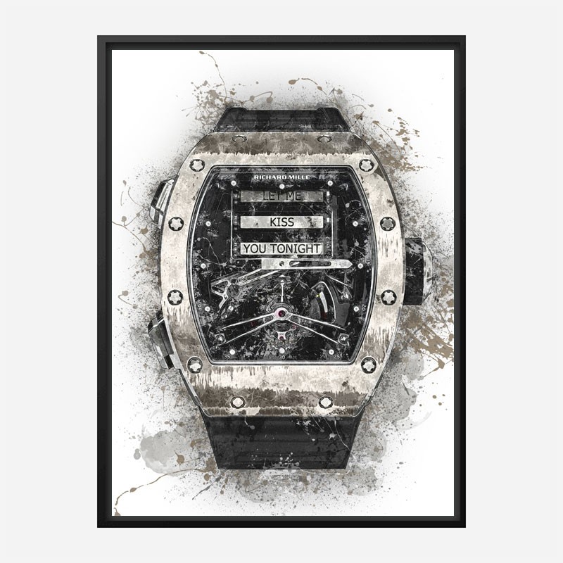 RM 69 Grunge Abstract Art Print