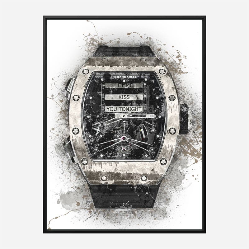 RM 69 Grunge Abstract Art Print