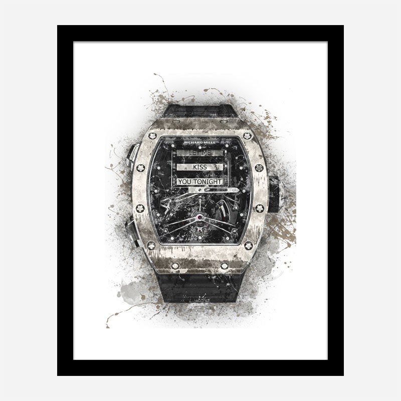 RM 69 Grunge Abstract Art Print