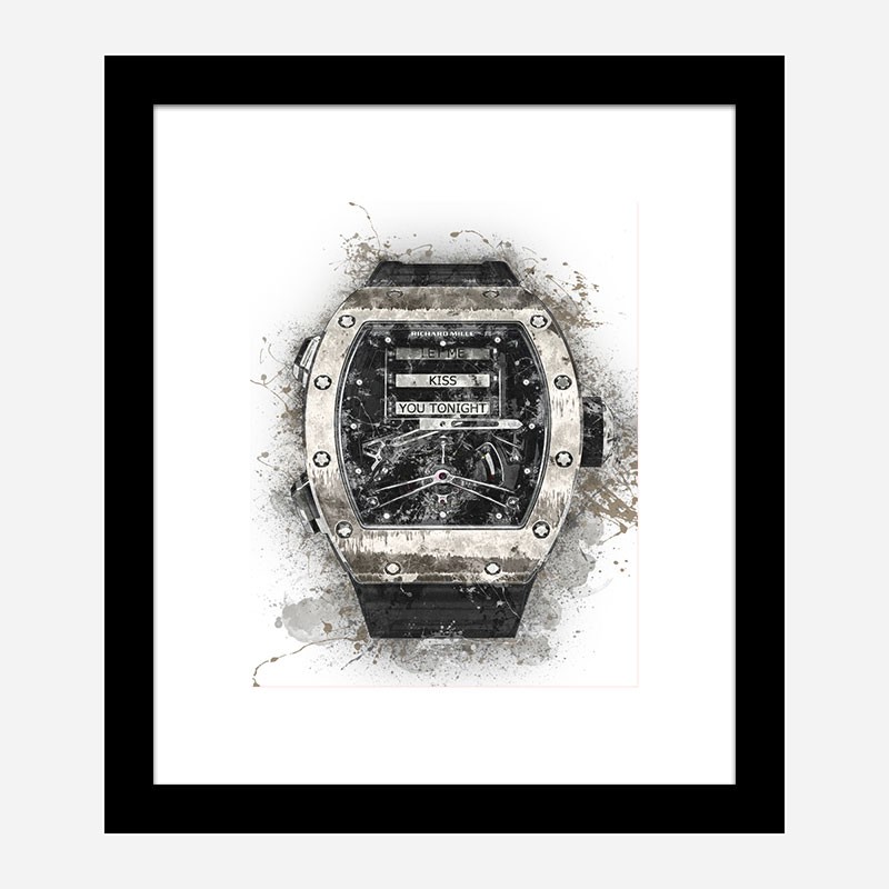 RM 69 Grunge Abstract Art Print