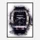 RM 69 Dark Grunge Abstract Art Print