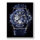 AP Offshore in Blue Abstract Art Print