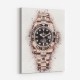 GMT Master Rose Gold Abstract Art Print