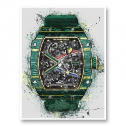 RM 67-02 Watch Abstract Art Print