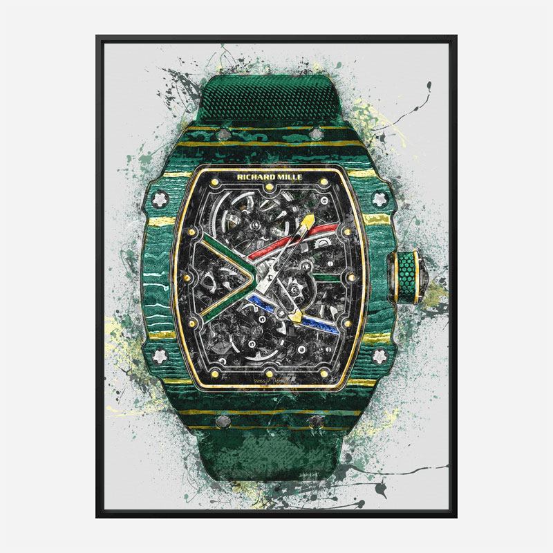 RM 67-02 Watch Abstract Art Print