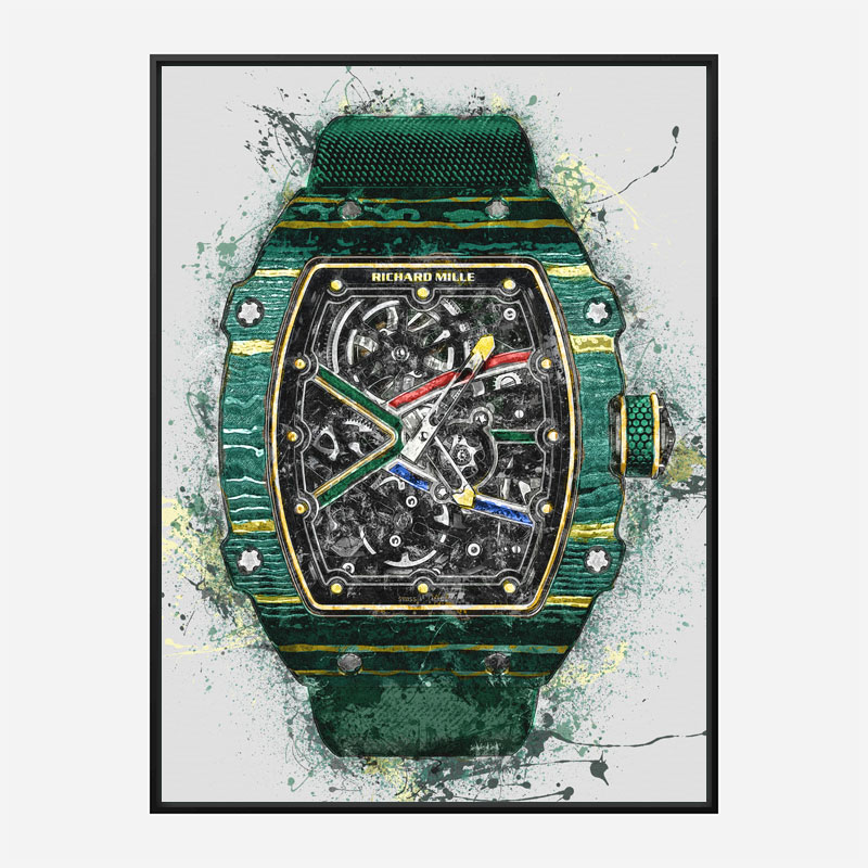 RM 67-02 Watch Abstract Art Print