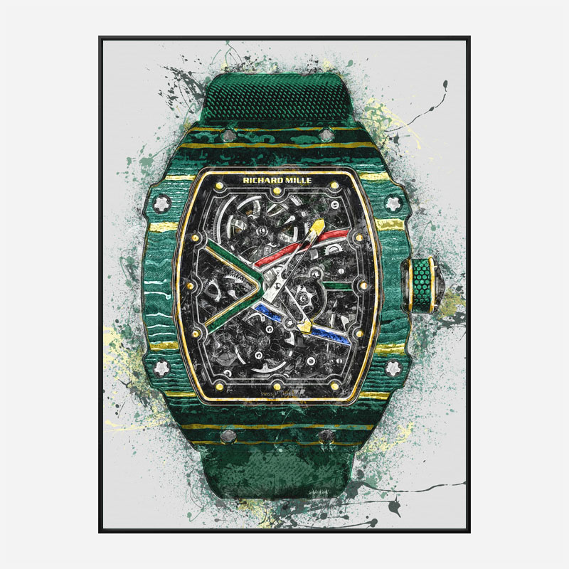 RM 67-02 Watch Abstract Art Print