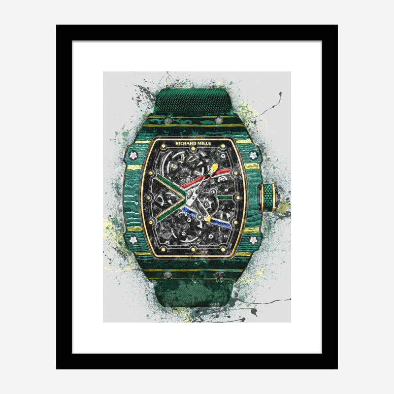 RM 67-02 Watch Abstract Art Print