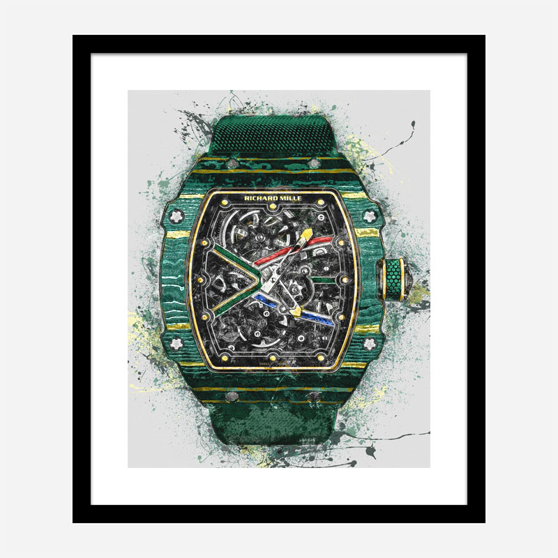 RM 67-02 Watch Abstract Art Print