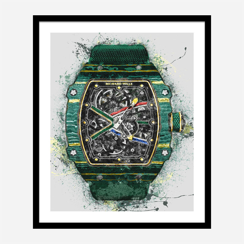 RM 67-02 Watch Abstract Art Print