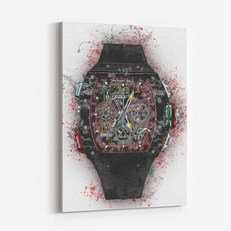 RM 65 Watch Abstract Art Print