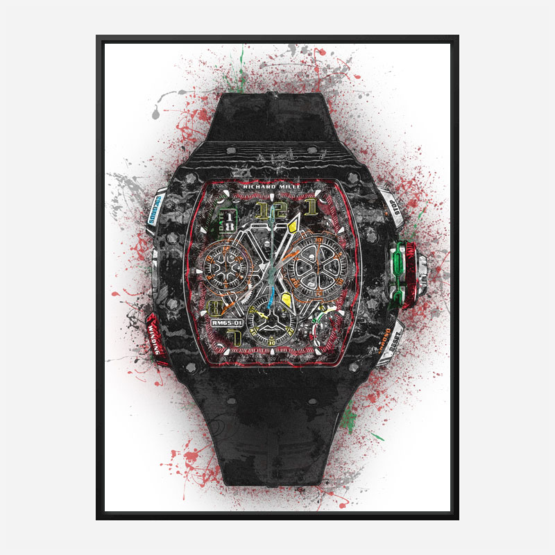 RM 65 Watch Abstract Art Print