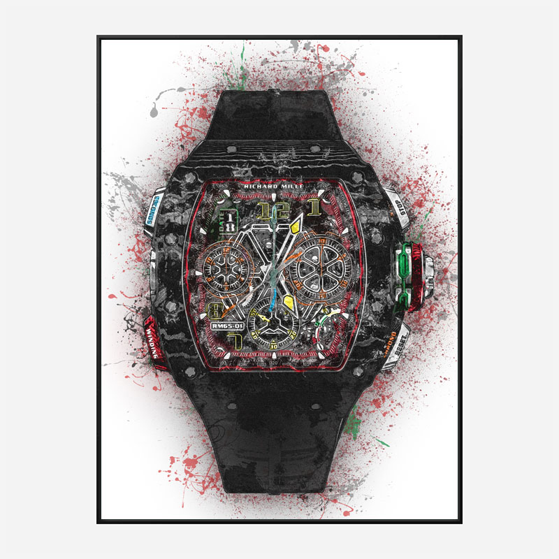 RM 65 Watch Abstract Art Print