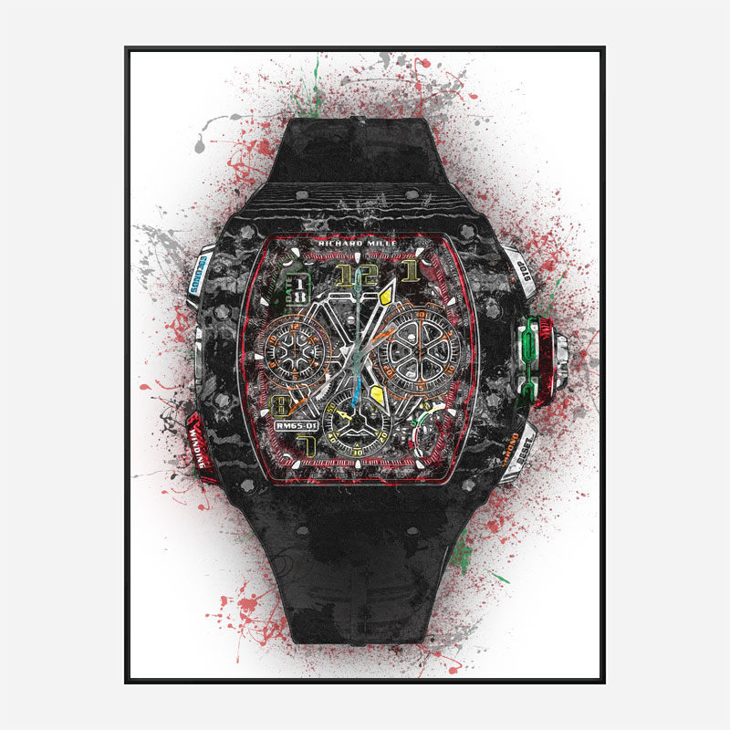 RM 65 Watch Abstract Art Print