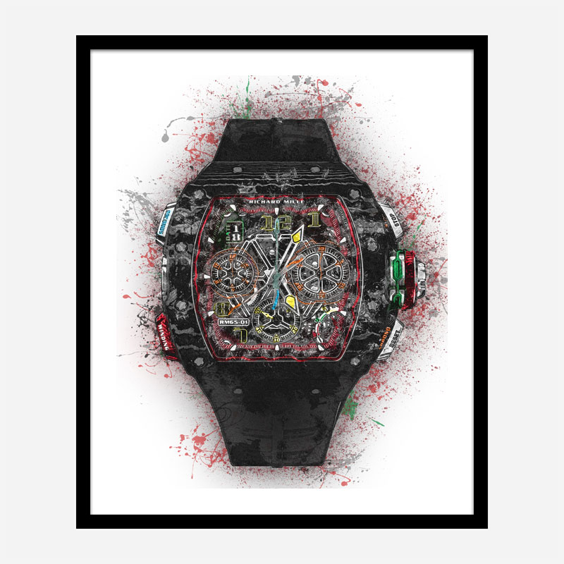 RM 65 Watch Abstract Art Print